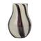 Hello Honey® 7.75" Black & White Striped Glass Vase